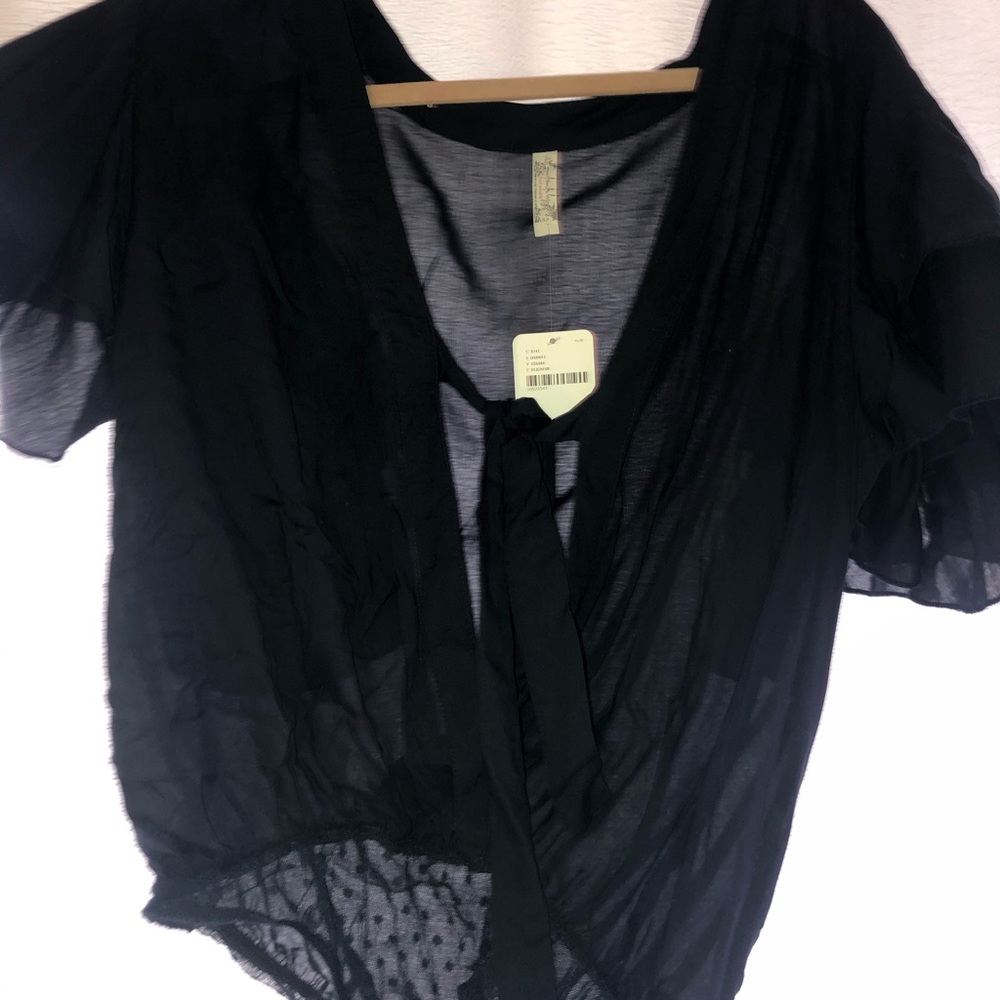 Free People Flowy Bodysuit